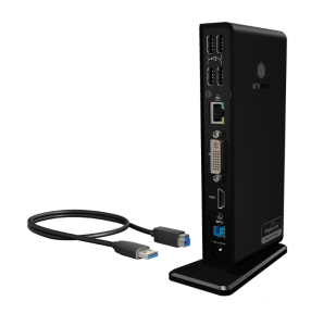ICY BOX DK2241AC USB Type-C® Notebook DockingStation 2 Monitör