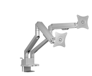 Masa montajlı, 32'' (81 cm) çift monitör için monitör standı IB-MS524-T