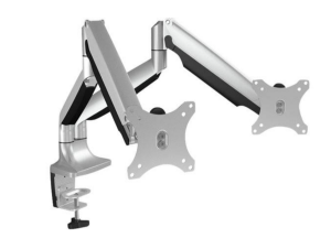 Masa montajlı, 32'' (81 cm) çift monitör için monitör standı IB-MS504-T