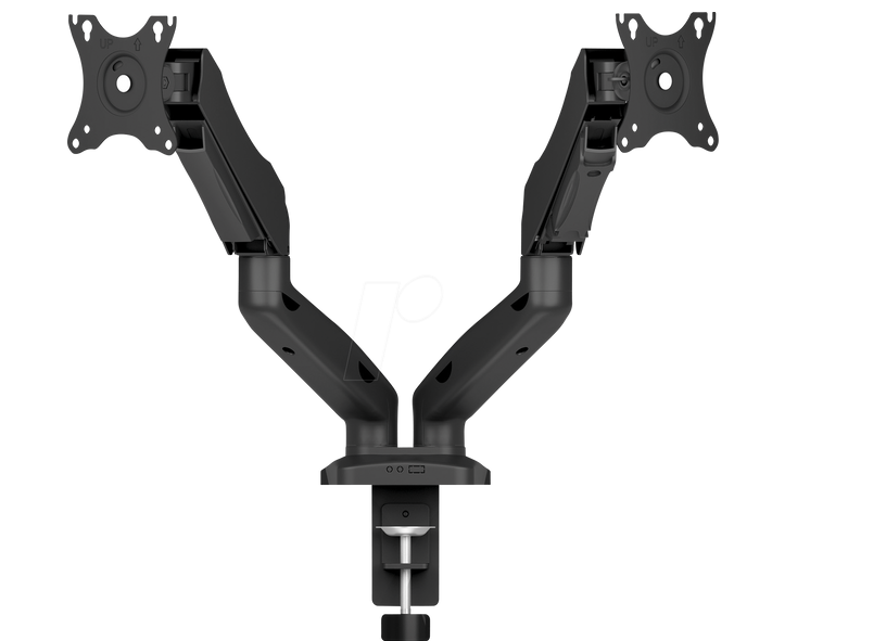 Masa montajlı, 32'' (81 cm) iki monitör için monitör standı IB-MS204-T