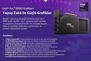 INTEL ARC B580 12GB GDDR6 192BIT LIMITED EDITION