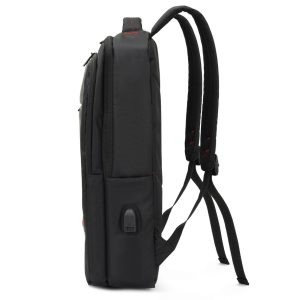 MACK MCC-006 15.6'' Office USB Girişli Notebook Sırt Çantası Siyah