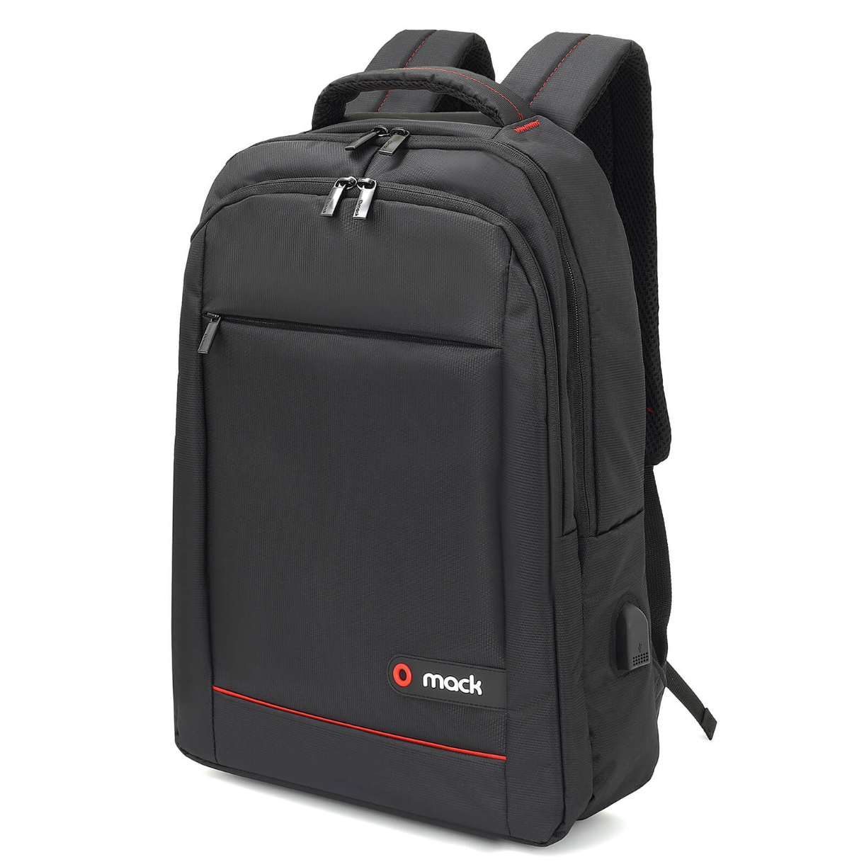 MACK MCC-006 15.6'' Office USB Girişli Notebook Sırt Çantası Siyah