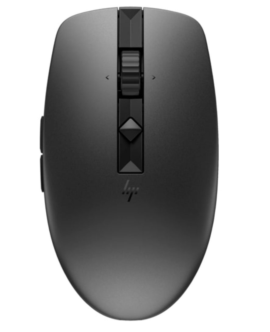 HP 6E6F0AA 715 RECHARGEABLE BLACK MOUSE