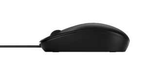 HP 265A9UT 125 BLACK WIRED MOUSE